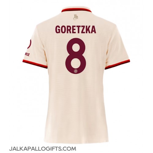 Bayern Munich Leon Goretzka #8 Kolmaspaita Naiset 2024-25 Lyhythihainen